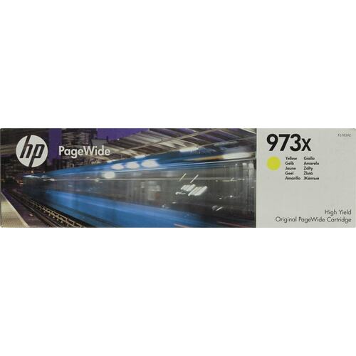 Картридж цветной (или контейнер с цветными чернилами) HP F6T83AE (№973X) (желтый экономичный)