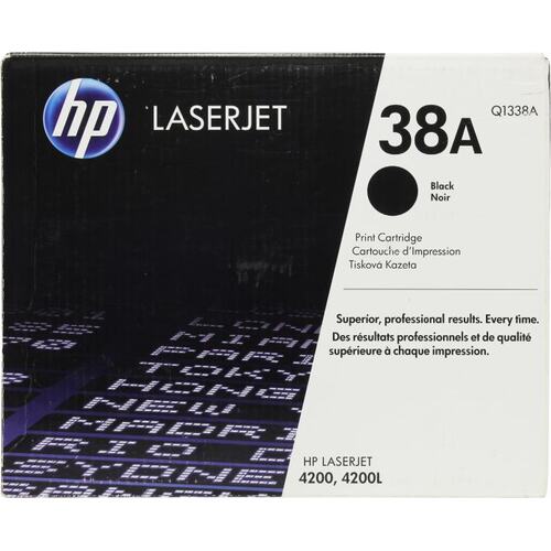 Картридж черный (или контейнер с черными чернилами) HP Q1338A (№38A)