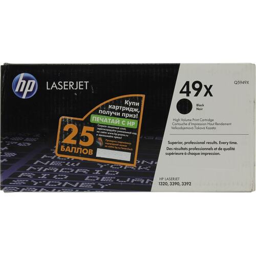 Картридж черный (или контейнер с черными чернилами) HP Q5949X (№49X) (экономичный)