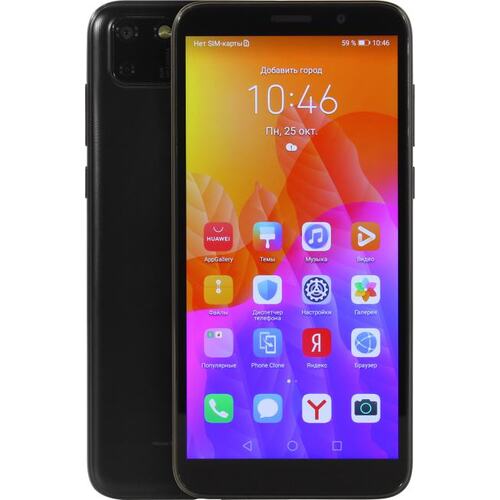 Смартфон Huawei Y5p DRA-LX9 Black 32 Гб Dual nano SIM