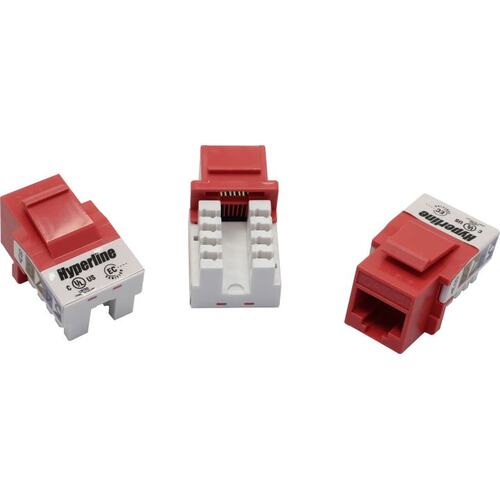 Модуль Keystone keystone Hyperline KJ2-8P8C-C6-90-RD-50