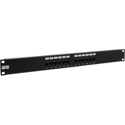 Patch Panel (коммутационная панель) кат.6 Hyperline PP2-19-12-8P8C-C6-110D 12 портов 1U