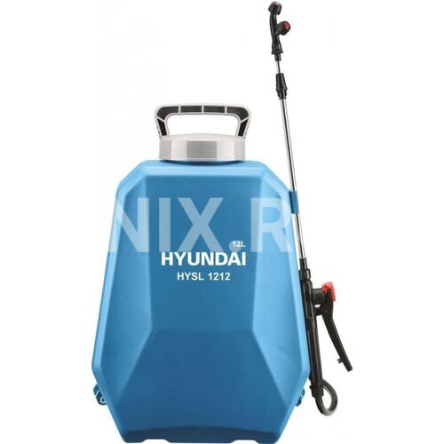 HYSL 1212 Опрыскиватель Hyundai аккум. ранц. 12л голубой/серый