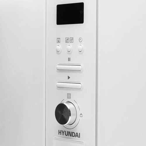 Микроволновая печь Hyundai HBW 2040 WG 20л. 800Вт белый (встраиваемая)