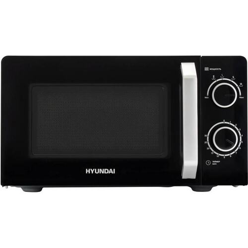 Микроволновая Печь Hyundai HYM-M2052 20л. 700Вт черный/серебристый