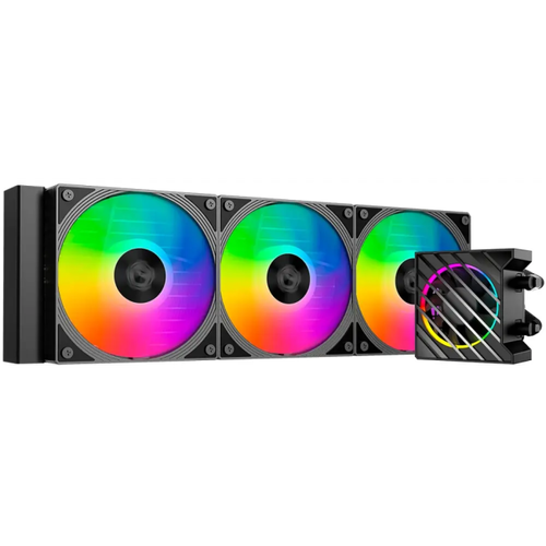 DASHFLOW 360 XT PRO Система водяного охлаждения ID-Cooling ARGB Soc-AM5/AM4/1200/1700/1851 черный 4-pin 32.5dB Al 350W