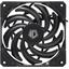 Вентилятор для корпуса ID-Cooling NO-12015-XT-Black, вид спереди