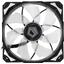 Вентилятор для корпуса ID-Cooling PL-12025-W, вид спереди