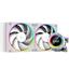   ID-Cooling Space LCD SL240 WHITE,  