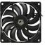 Вентилятор для корпуса ID-Cooling TF-9215-K, вид спереди