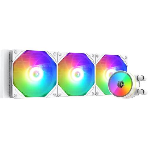 Система водяного охлаждения ID-Cooling Zoomflow 360 XT V2 ARGB Soc-AM4/1151/1200/2066/1700 белый 4-pin 13.8-35.2dB Al+C