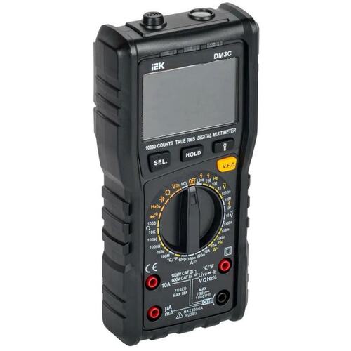 A2L5-DM13-03 Мультиметр IEK ARMA2L 5 DM3C цифровой черный ()