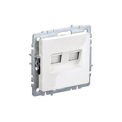 Розетка RJ-45 iEK BR-K20-1-K01