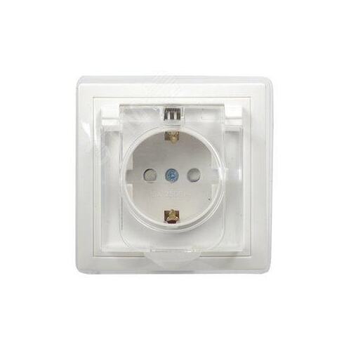 Розетка силовая iEK ERK70-K01-10-DM-44