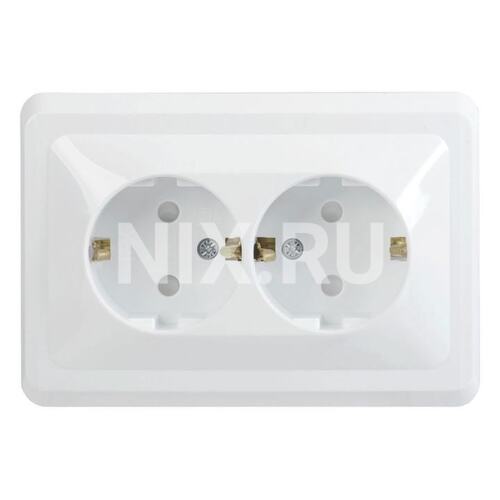 Розетка силовая iEK ERV24-K01-16-DM