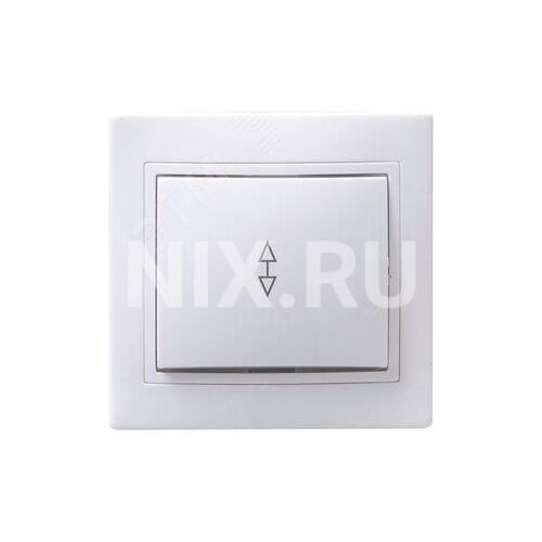 Выключатель IEK EVK12-K01-10-DM проходной 1-кл. СП Кварта 10А IP20 ВСп10-1-0-КБ белый