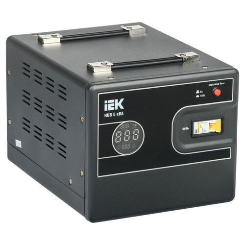 Стабилизатор напряжения 5 кВт iEK Hub 1.2 метра