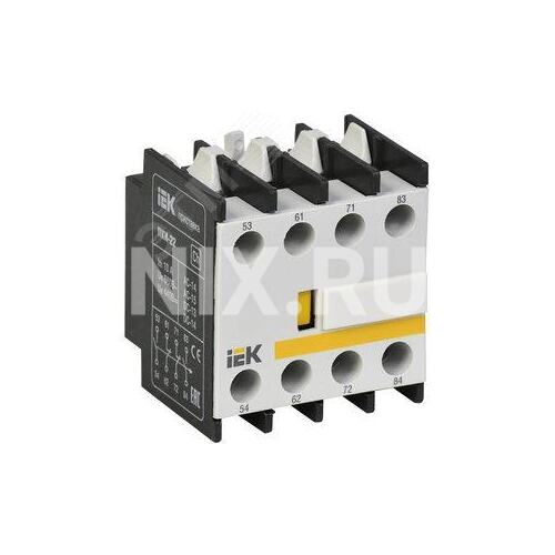 Приставка IEK KPK10-22 ПКИ-22 доп.контакты 2з+2р