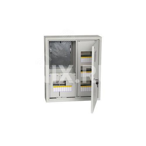 Щит IEK MKM32-N-24-31-ZO учетно-распределительный навесной ЩУРн-3/24зо IP31 замок окно ЩУРН-3/24/1 480х560х165