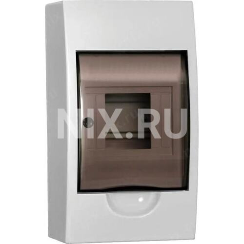 Бокс IEK MKP12-N-04-40-20 ЩРН-П-4модуля навесной пластик IP40