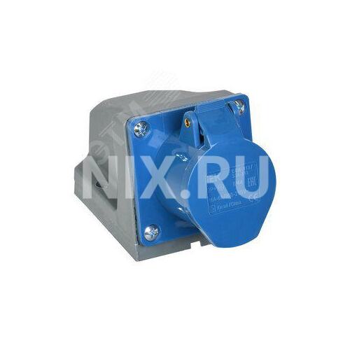 Розетка силовая iEK PSR11-016-3