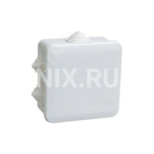 Коробка IEK UKOZ11-100-100-050-K41-44 распаячная ОП 100х100х50 IP44 КМ41255