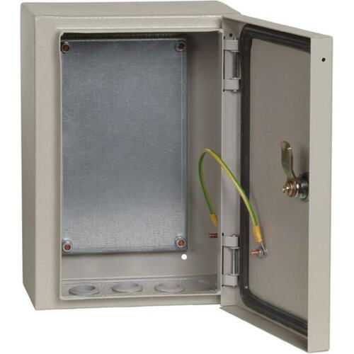 Щит IEK YKM40-321-54 монтажный ЩМП 300х210х150 IP54 У2 металлический ЩМП-3.2.1-0