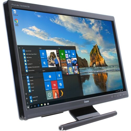 Сенсорный ЖК-монитор с поддержкой Multi-Touch 23.6" (59.9 см) iiyama T2451MTS-B1
