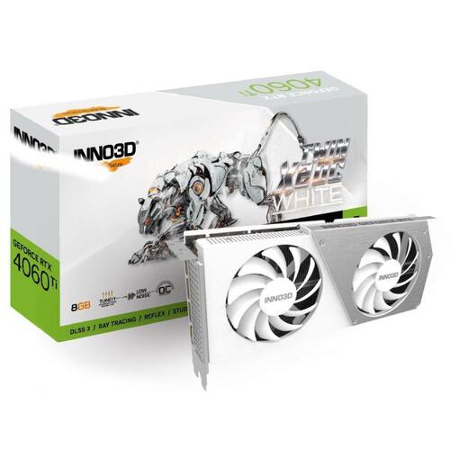 Inno3D Twin GeForce RTX 4060Ti GeForce<sup>®</sup> RTX 4060 Ti 8 Гб GDDR6
