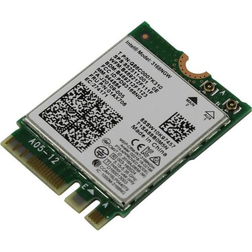 Адаптер беспроводной связи Intel Dual Band Wireless-AC 3168 <3168NGW>