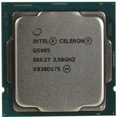 Процессор Intel Celeron G5905 BOX (BXC80701G5905, SRK27)