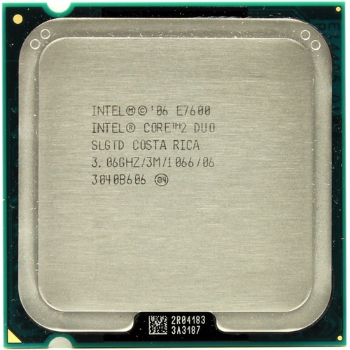 Процессор Intel Core 2 Duo E7600 OEM (SLGTD, AT80571PH0833ML)