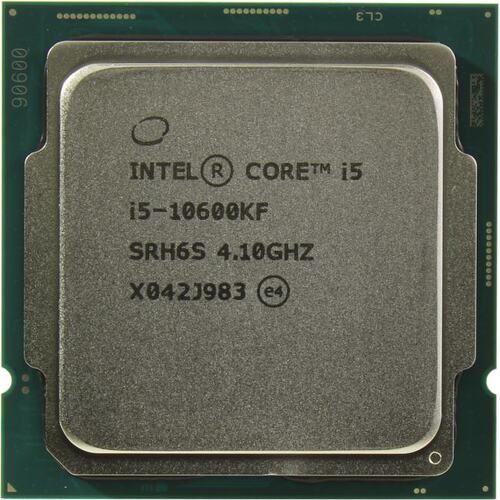 Процессор Intel Core i5 10600KF BOX (без кулера) (BXC8070110600KF, SRH6S)