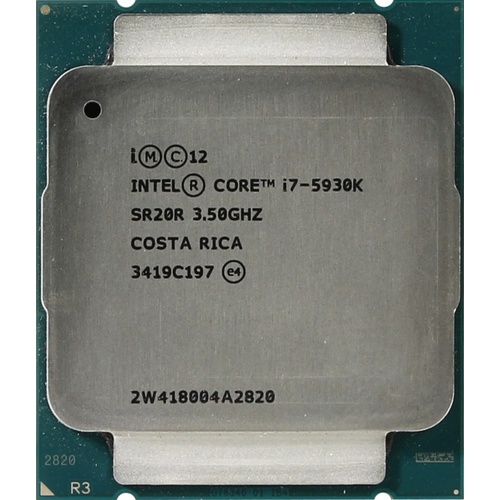 Процессор Intel Core i7 5930K OEM (SR20R, CM8064801548338)