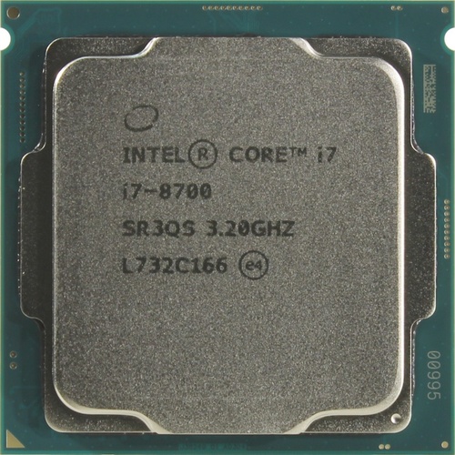 Процессор Intel Core i7 8700 BOX (SR3QS, BX80684I78700)