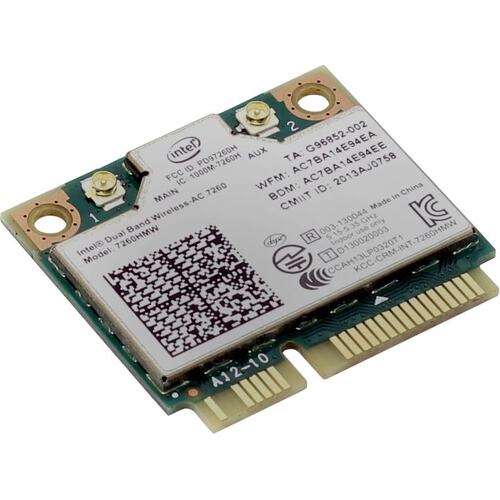 Адаптер беспроводной связи Intel Intel Dual Band Wireless-AC 7260 (7260HMW)