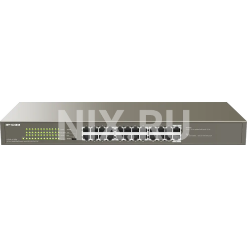 IP-COM <TEG1124P-24-250W> Неуправляемый коммутатор (24 x 1 Гбит/с, 24 порта IEEE 802.3at (PoE+))