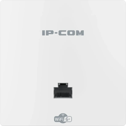 W39AP IP-COM W39AP Двухдиапазонная гигабитная настенная точка доступа, 2,4/5 ГГц, до 2976 Мбит/с, 2х1 Гбит/с, PoE