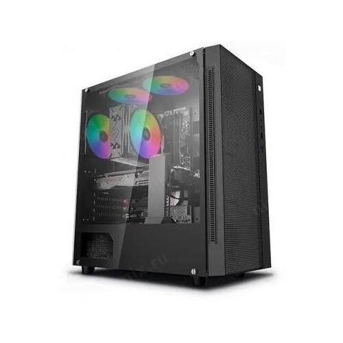 2061477 ПК IRU Game 520B5G TWR Ryzen 5 5600 (3.5) 16Gb SSD512Gb RX 6600 8Gb FreeDOS черный ()