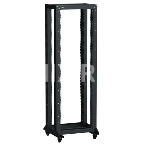 LF05-42U66-2RM Стойка двухрамная ITK Linea 42U 600ммX600мм 700кг черный