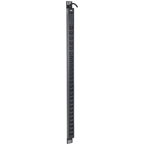 Блок силовых розеток ITK PV22-20C13-06C19-41