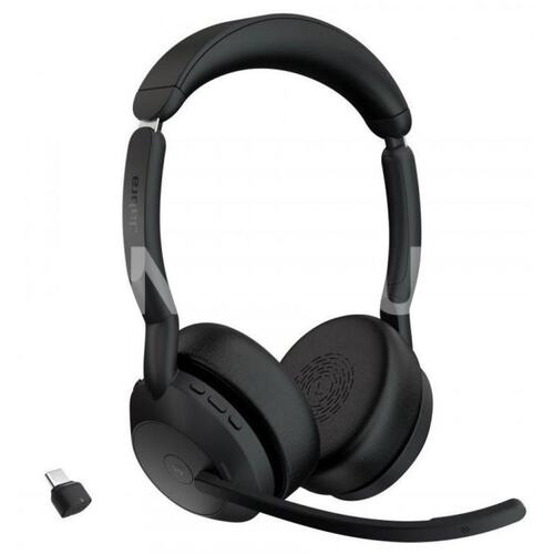 Jabra Evolve2 55, Link380c MS Stereo Black <25599-999-899>