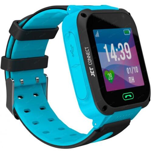 Детские часы с GPS JET KID CONNECT BLUE