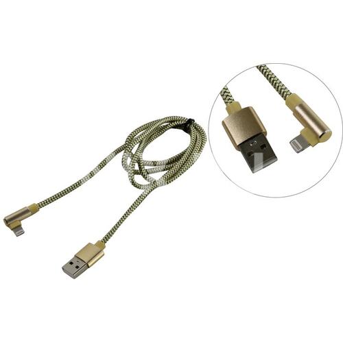 Кабель Lightning Jet.A JA-DC45 Gold кабель в оплетке 1 м.