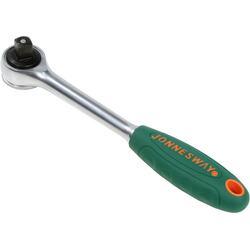 Jonnesway <R3504> Ключ трещотка с дисковым переключателем (1/2",250мм, 72 зуба, с кнопкой выброса)