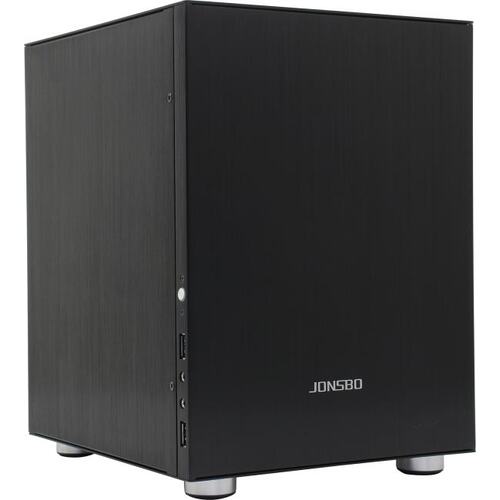Корпус Minitower JONSBO C2 Black Mini-ITX с высокой заглушкой без БП
