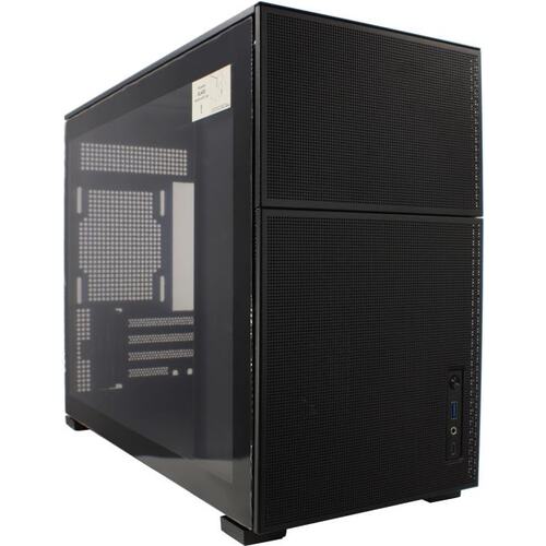 Корпус Minitower JONSBO D31 MESH Black MicroATX без БП с окном