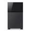 JONSBO D31 STD SC Black без БП, боковая панель из стекла, 8” Color TFT-LCD screen, mini-ITX, micro-ATX, черный, вид спереди