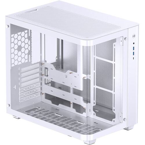 JONSBO TK-3 White Корпус без блока питания/ Корпус JONSBO TK-3 White ATX без БП, mini-ITX, micro-ATX, белый