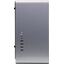 Корпус Minitower JONSBO UMX3 Silver (Window version) MicroATX без БП с окном, вид спереди